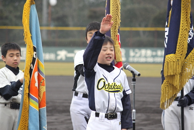 平成２９年　富田林少年軟式野球連盟　お別れ大会　開会式_c0309012_18535683.jpg