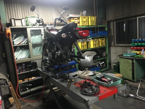 ビラーゴ250納車整備_a0139843_20571991.jpg