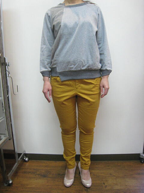 ｂａｌｃｏｎｎｅ （ バルコンヌ ） バイオギャバストレッチ定番パンツ　ＹＥＬＬＯＷ　_a0089359_1547263.jpg