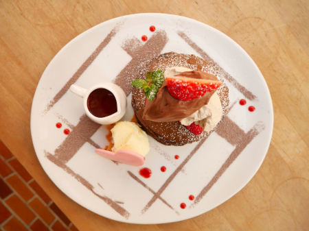 バレンタインパンケーキ パンケーキカフェvoivoiの店主ブログ バレンタインパンケーキ パンケーキカフェvoivoiの店主ブログ