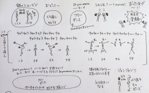 簡単バブリーダンスの振付公開☆_c0272787_23374581.jpg