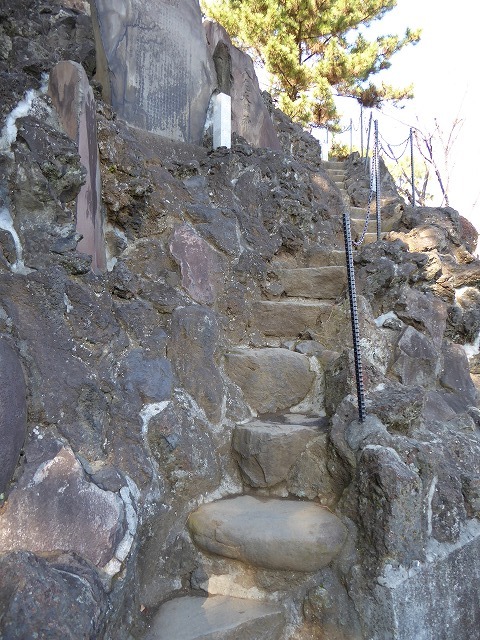 一粒萬倍の泉でお金を洗ってきた♪品川神社は富士塚のご利益も♪冬散歩2月_b0287088_09264413.jpg