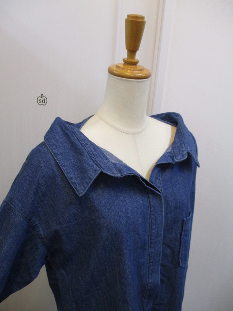 TODAYFUL トゥディフル Belt Denim Shirt_e0076692_17593982.jpg