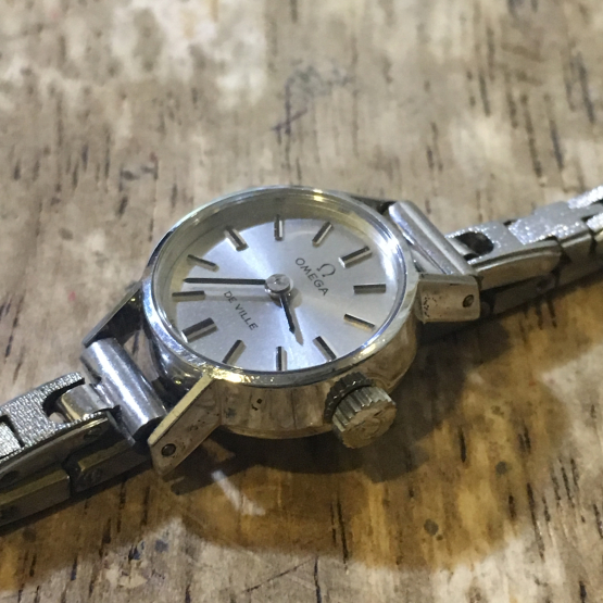 オメガ デビル 手巻き レディース腕時計の修理 : トライフル・西荻窪