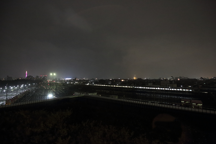 京都駅Winter Illumination「ときめきプロジェクト」－京都タワー カラーライトアップ（後編）－_b0169330_2321545.jpg