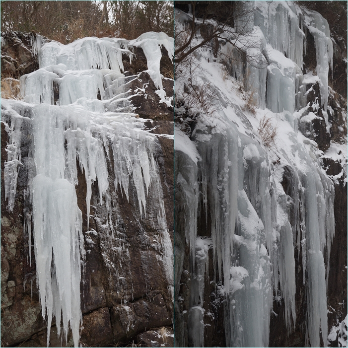 春雪の宝満山と難所ヶ滝。_f0016066_20465674.jpg