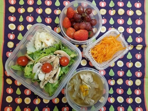 お弁当 サラダランチ Baby Good Night