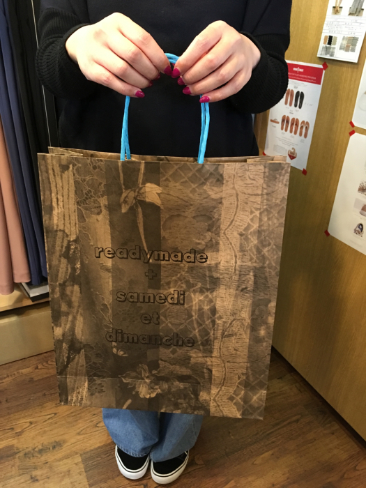 お店の ショッパー 紙袋 中 デザイン 変わりました 浜松のセレクトショップ サムディ ディマンシュ Samedi Et Dimanche