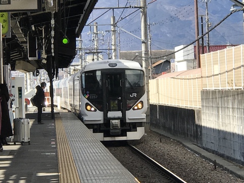 朝ビール@塩山駅_c0212604_1158219.jpg