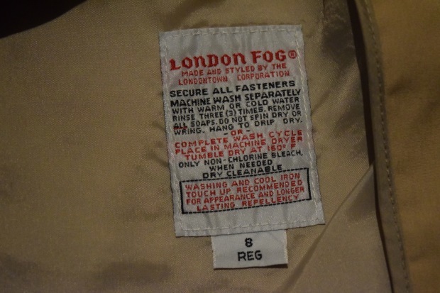 \"LONDON FOG\"!!!_c0355834_19394751.jpg