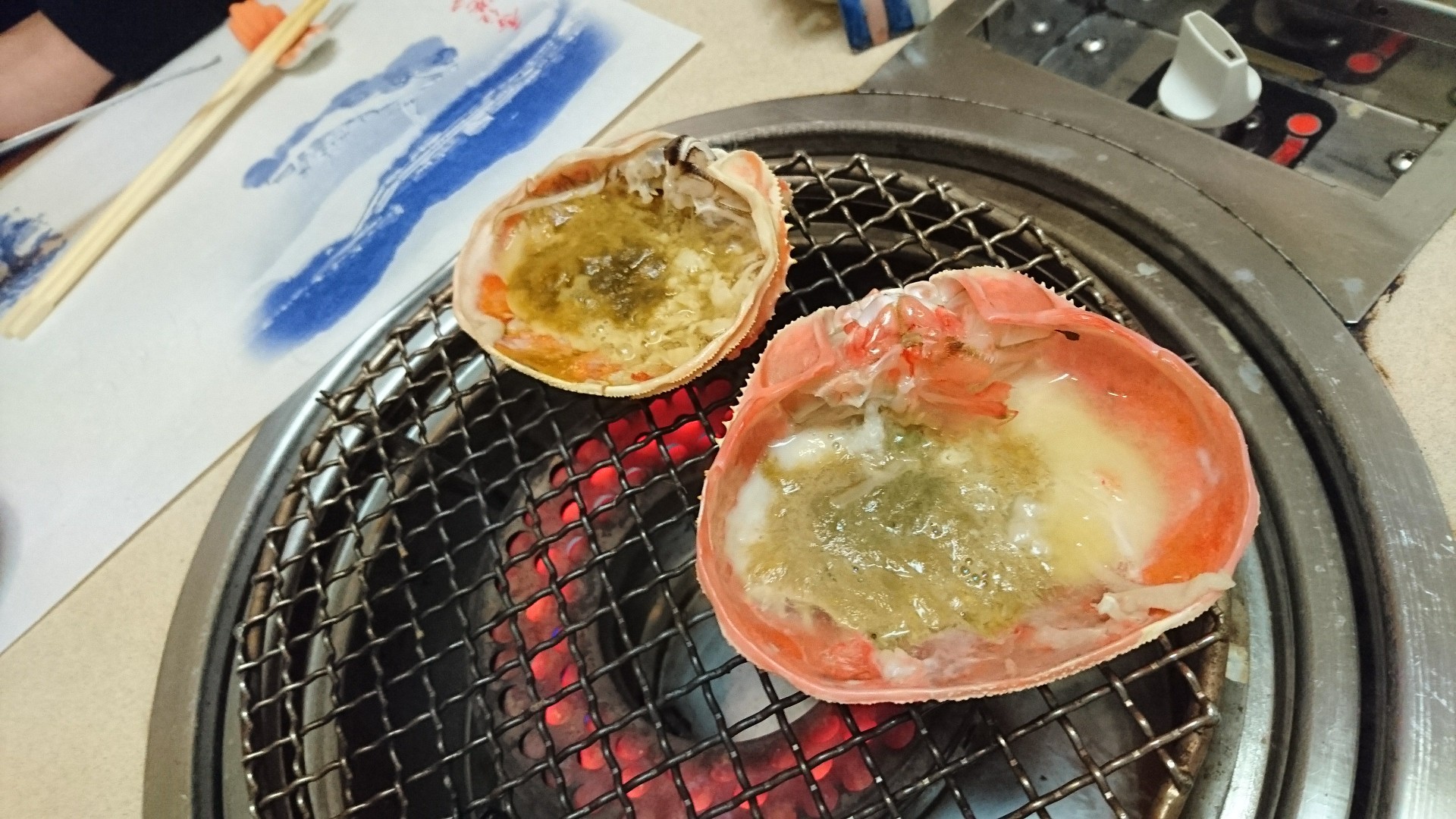 蟹を食べに山よしへ メガネのノハラ イオン洛南 京都 子供メガネ専門店 トゥインクルキッズ メガネのノハラ イオン洛南店 Staff Blog Nohara