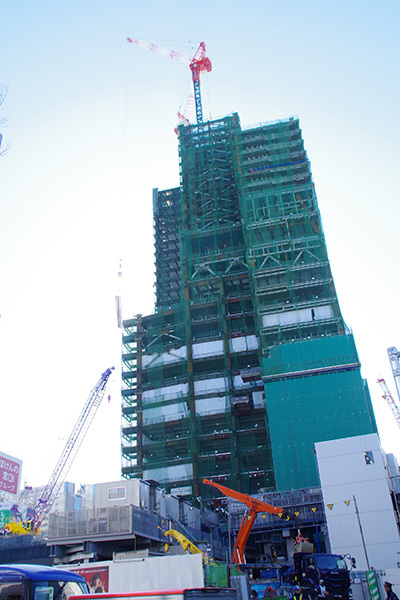 2月13日(火)の109前交差点_b0056983_18575905.jpg