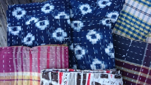 かわいい雑巾 古布や麻の葉 かわいい雑巾 古布や麻の葉