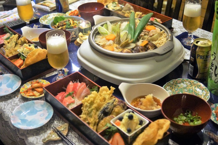 ■晩酌メニュー 【丸ごと白菜と豚肉の鍋他】です♪　_b0033423_12540108.jpg