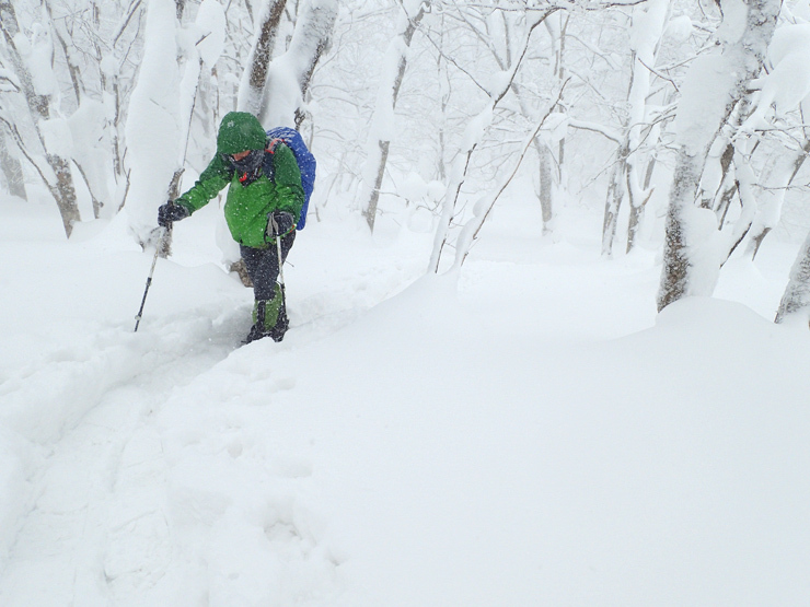 雪の大万木山リベンジ③_f0214649_05584383.jpg