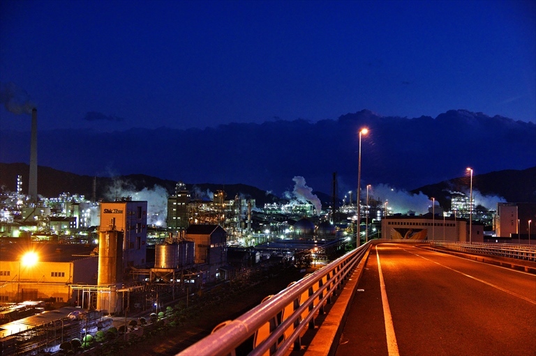 周南大橋からの夜景_b0361173_17530194.jpg