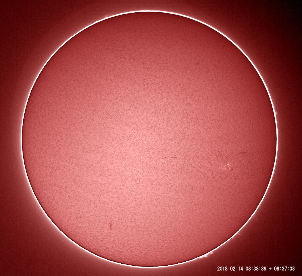 2月14日の太陽_e0174091_12175049.jpg