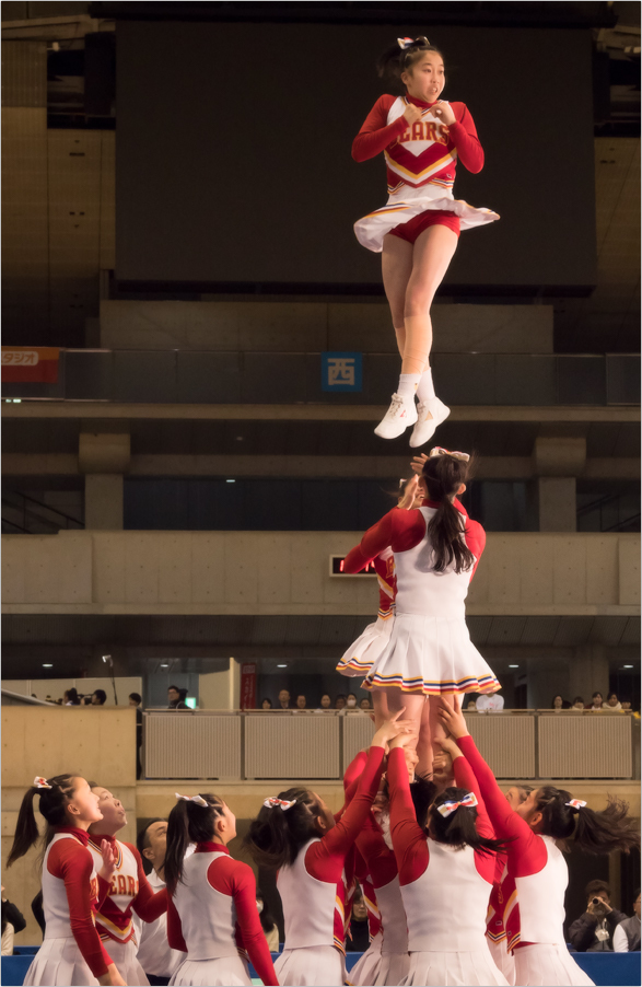 箕面自由学園高等学校 GOLDEN BEARS（3） （第28回 全日本高等学校チアリーディング選手権大会） _f0105694_11441453.jpg