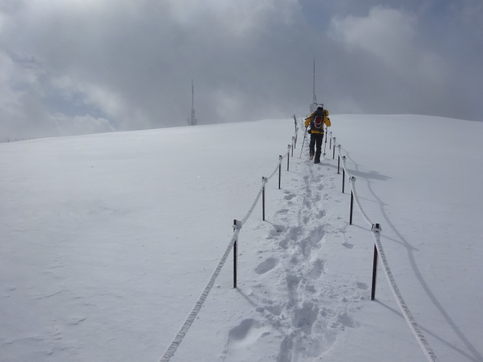 剣山　寒波が来て一日で大雪　_b0124306_23193253.jpg