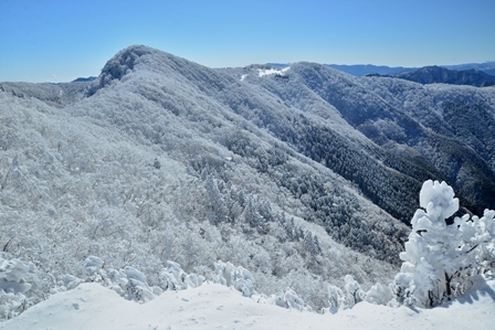 真っ白な山　　木梶山～国見山_c0303868_08532479.jpg