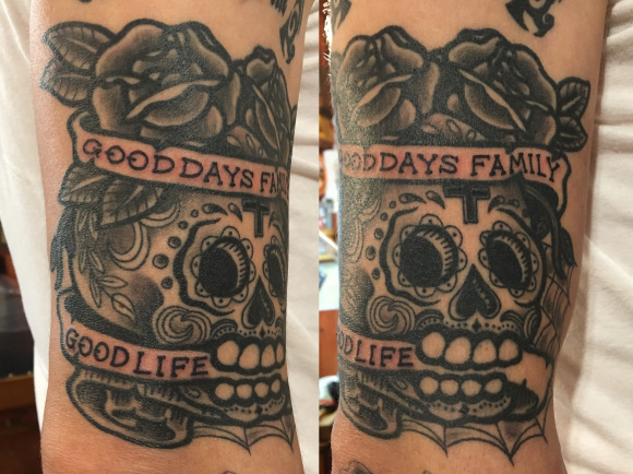 メキシカンスカルなど Shun Gooddays Tattoo