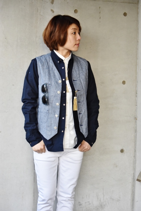 FINGER AND FOX SHIRTS Indigo B/D SHIRTS!★!_d0152280_09161103.jpg
