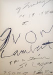 Cy Twombly: print, 1980 ポスター_c0214605_16114381.jpg