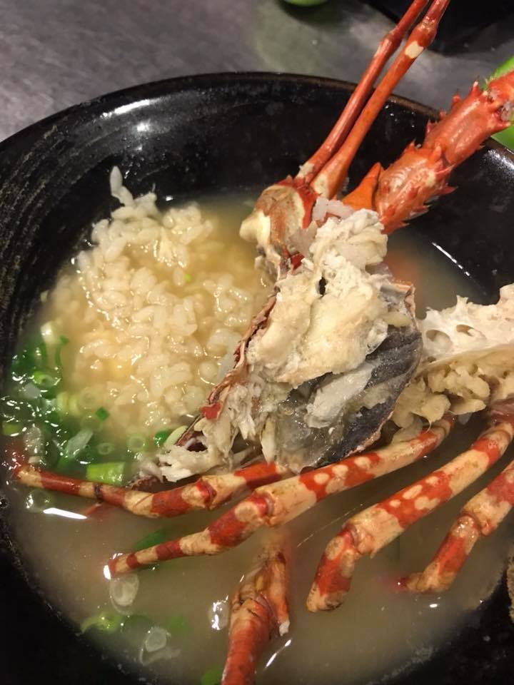 龙虾稀饭图片