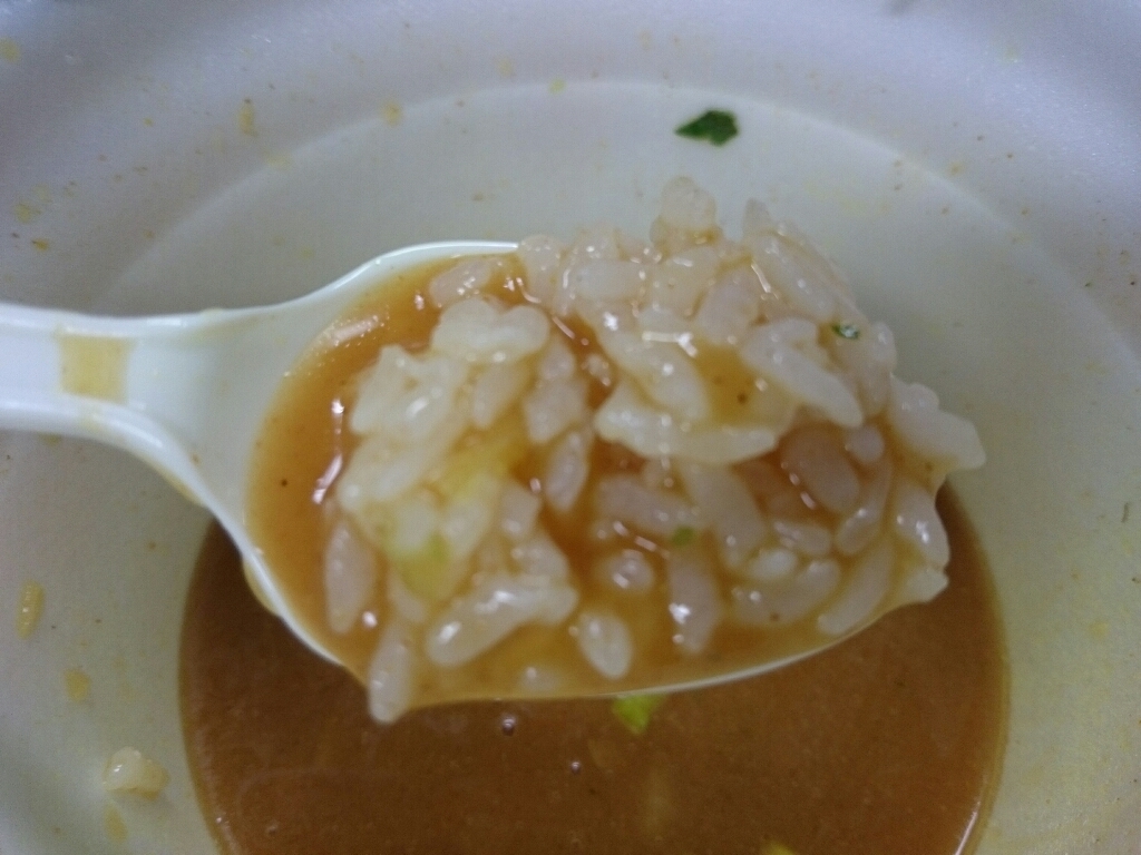 2/16夜勤飯 エースコックスーパーカップ ボンカレーゴールド中辛風カレーうどん_b0042308_01533046.jpg