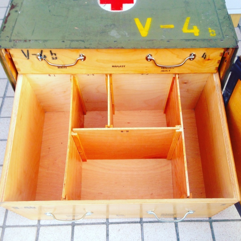 Czech Vintage】チェコ軍放出品・メディカルボックス が入荷しま