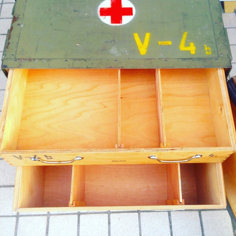 ○フランス軍 メディカルボックス ミリタリーボックス