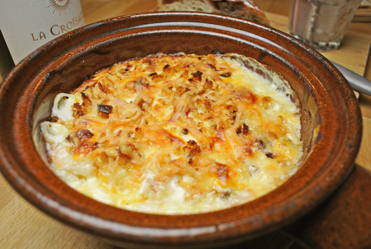 塩鱈と焼き白菜と銀杏のグラタン と レンチンで作るカッテージチーズ スコーン グルグルつばめ食堂