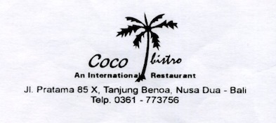 「Coco bistro」で大人の晩ご飯♪_e0039033_22325487.jpg