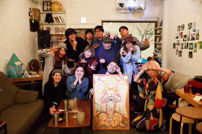 2/17  \"beautiful life\" opening_b0321855_23462440.jpg