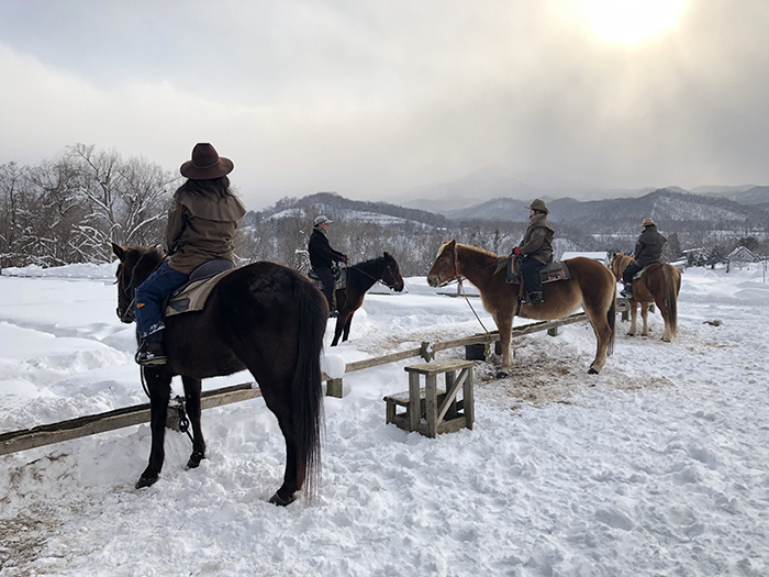 雪の中で乗馬体験ができる！札幌南区の八剣山ワイルドムスタングス_e0171573_0342897.jpg