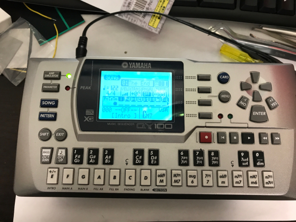 QY100バックライト化 : 自転車でどこ行く！？