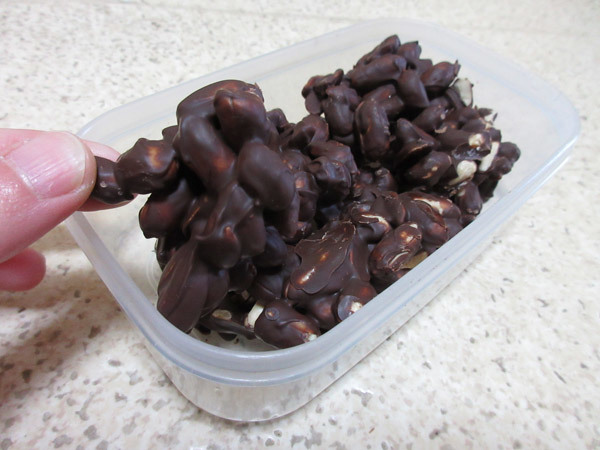 【自作】ピーナッツチョコレート_c0152767_21504219.jpg