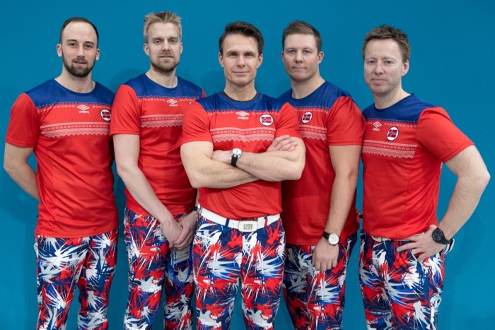 ノルウェー選手の衣装 カーリング ピョンチャンオリンピック 楽餓鬼