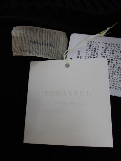 トゥデイフル TODAYFUL Keyneck Rib Knit : dimanche