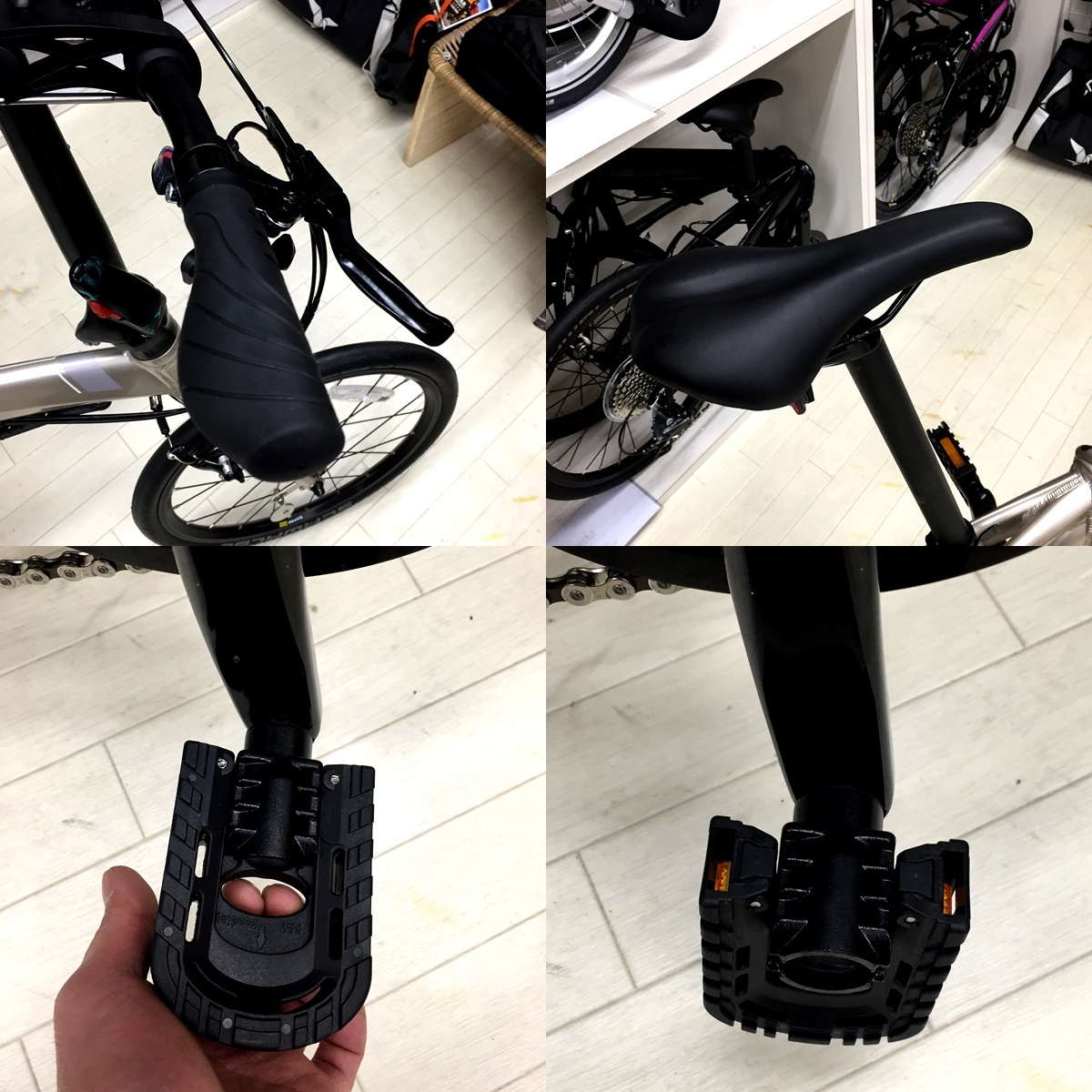 tern:2018年モデルVerge-N8ハンドルポスト交換です。 : カル