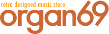 retro designed music store organ69
