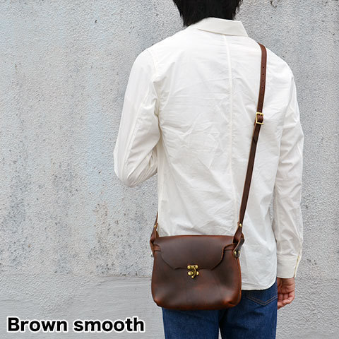 FERNAND LEATHER(フェルナンド・レザー) Horizontal Latch Pouch M_d0158579_12415200.jpg