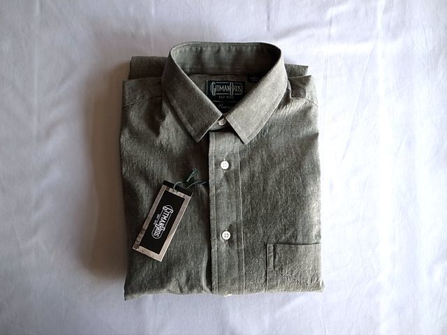 GITMAN VINTAGE \"CHAMBRAY KEY COLLAR SHIRT\"_a0122933_18490074.jpg