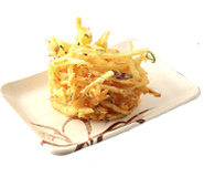 丸亀製麺の野菜かき揚げは大きすぎ おやぢの部屋２