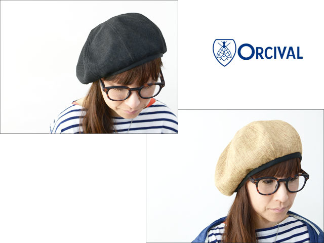 ORCIVAL[オーチバル・オーシバル] Raffia Like PE BERET [RC