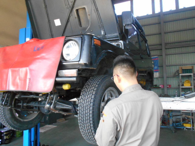 ジムニー 展示車作製中&車検ご入庫ありがとうございました(゚∇^*)_c0213517_15292985.jpg