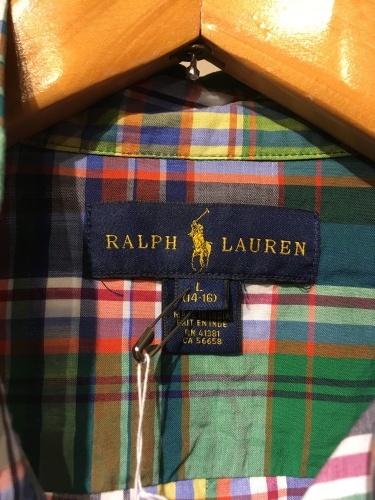 BOYS Ralph Lauren L/S シャツ_b0160480_18074359.jpeg