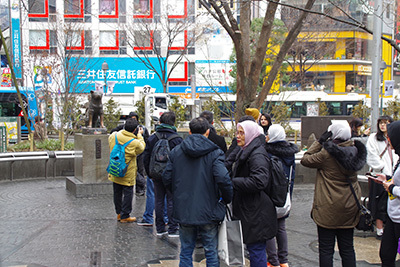 2月23日(金)の109前交差点_b0056983_14494592.jpg