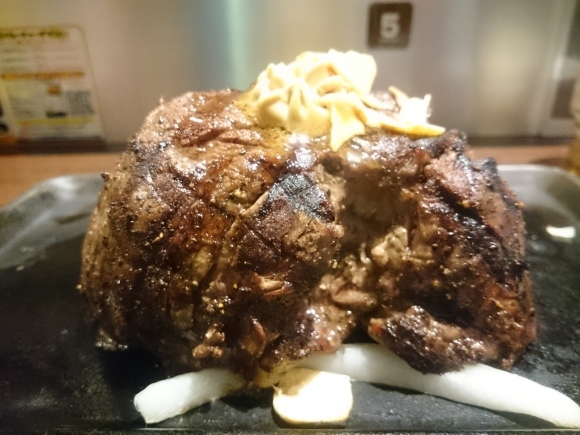 2/23 ヒレステーキ444グラム¥4316@いきなり!ステーキイオンモール多摩平の森店_b0042308_00015877.jpg