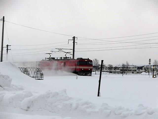 藤田八束の鉄道写真＠貨物列車に魅せられて、貨物列車ＥＦ６５形の人生を全力で全うしようとしているその姿が好きだ_d0181492_18154195.jpg